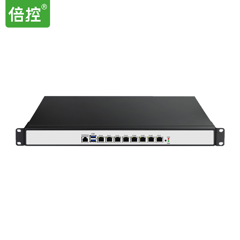 倍控H170-8LAN 1U機(jī)架式服務(wù)器I7-9700 E3-1225V5 多網(wǎng)卡i211 i226軟路由愛(ài)快ROS防火墻 工控機(jī)