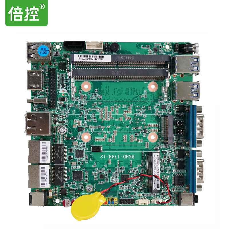 倍控13代工控主板 I7-13620H嵌入式主板工控機(jī)雙串口雙網(wǎng)口主機(jī)